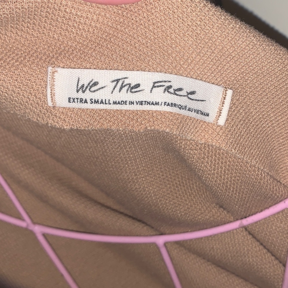 🎁Like New We the Free Tan Waffle L/S Shirt  #OB1164801 - XS - Picture 8 of 12